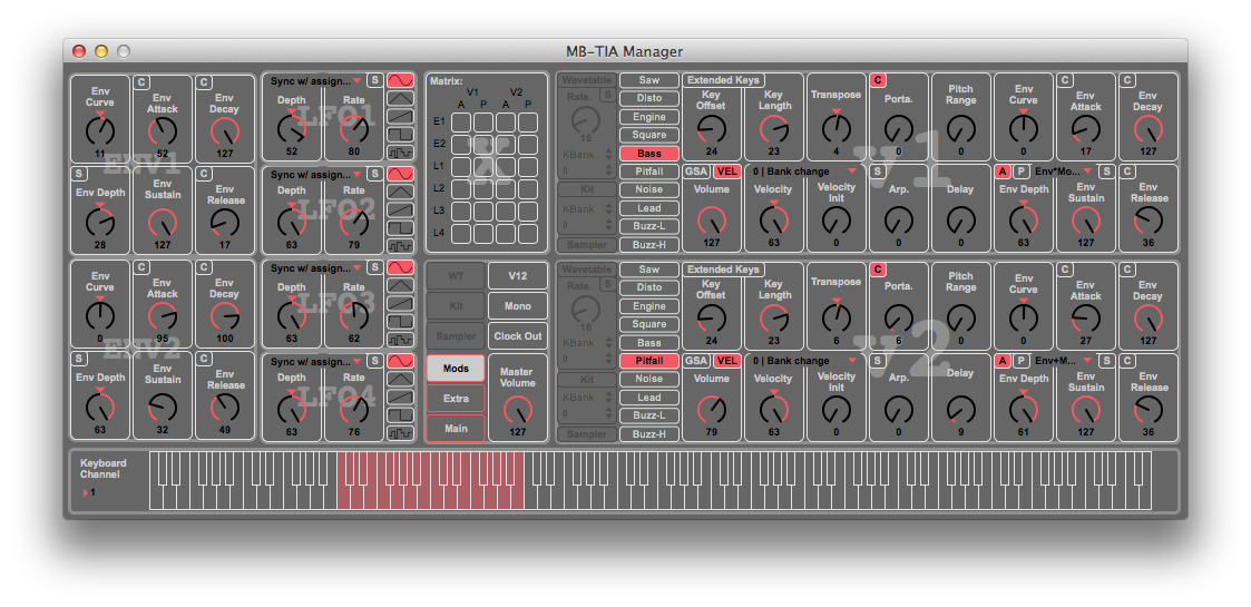  MidiBox TIA Manager - Modulation page