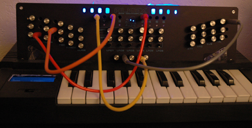 synthesizer + sequencer